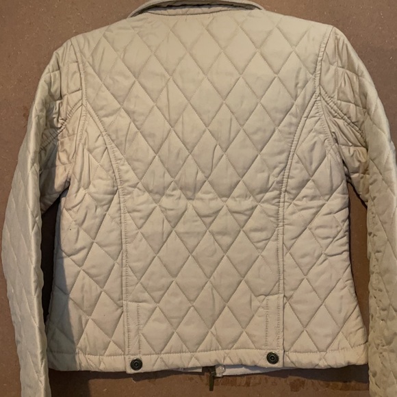 NWTGap Original Garment Beige Quilted Barn Jacket - Picture 10 of 11